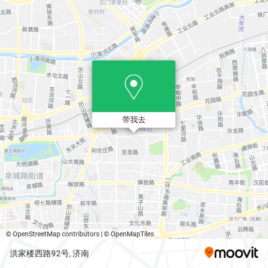 洪家楼西路92号地图