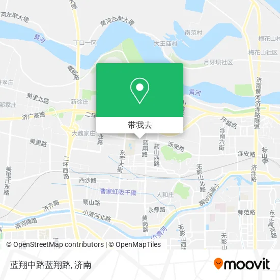 蓝翔中路蓝翔路地图