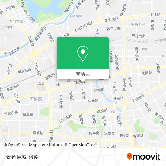 景苑启城地图
