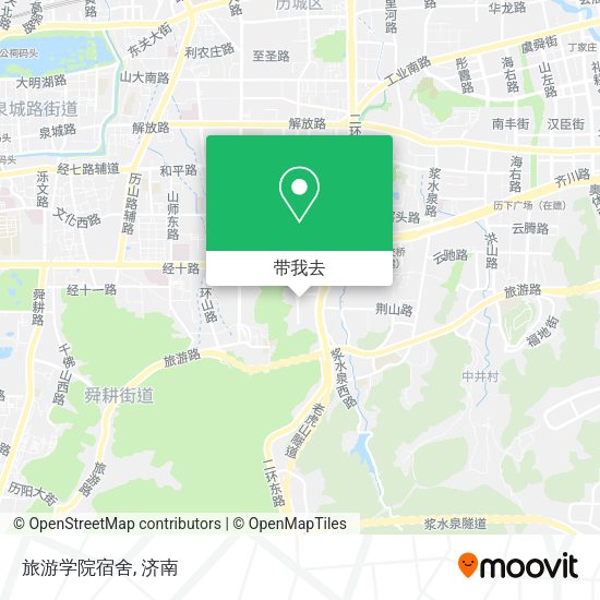 旅游学院宿舍地图