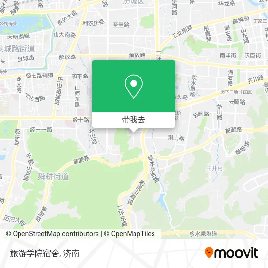 旅游学院宿舍地图