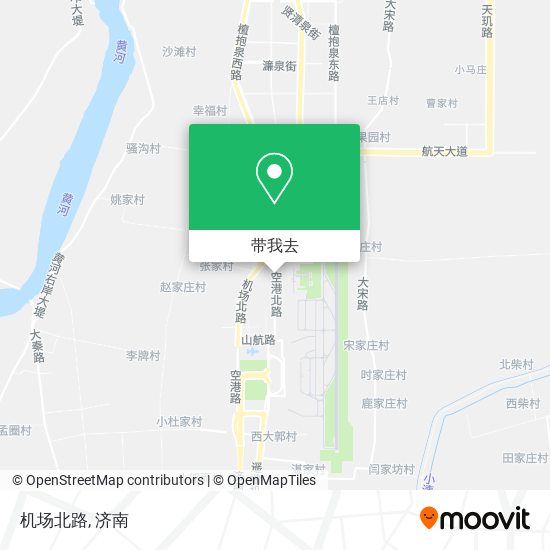 机场北路地图