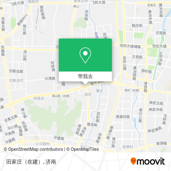 田家庄（在建）地图