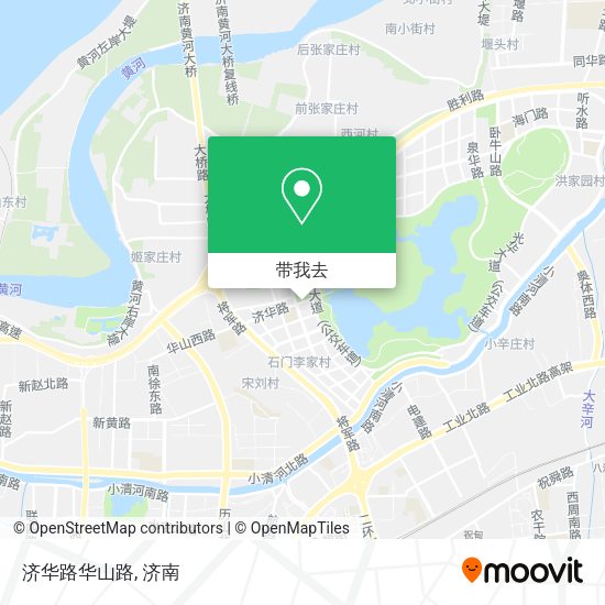 济华路华山路地图
