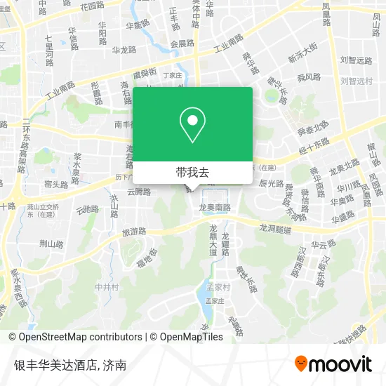 银丰华美达酒店地图