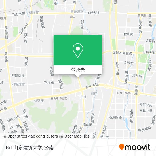 Brt 山东建筑大学地图