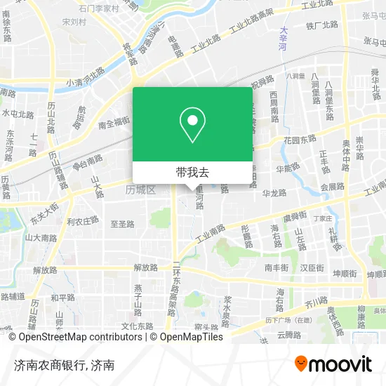 济南农商银行地图