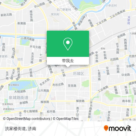 洪家楼街道地图