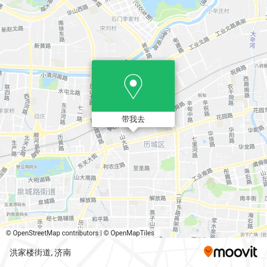 洪家楼街道地图