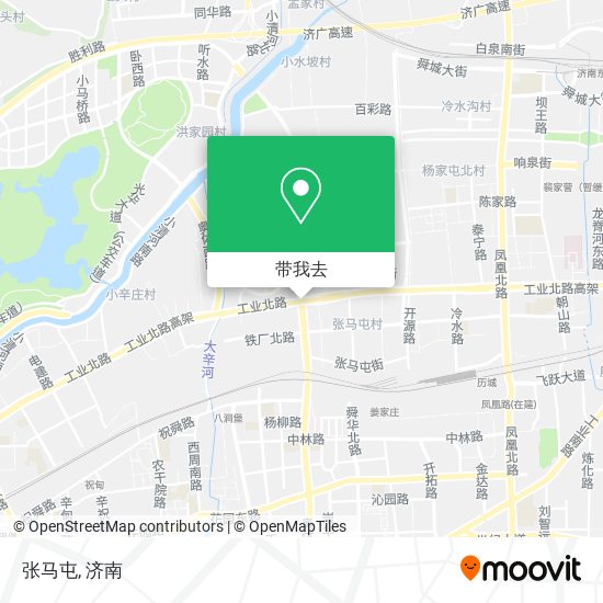 张马屯地图