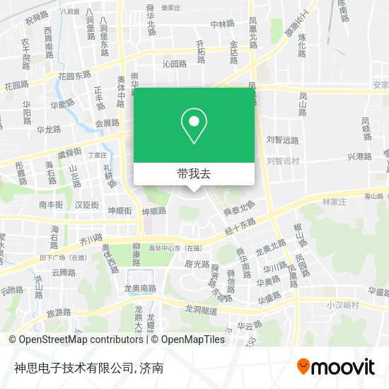 神思电子技术有限公司地图
