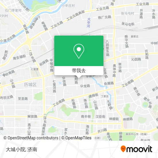 大城小院地图