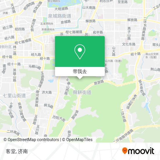 客堂地图