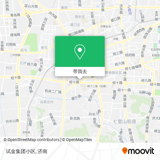 试金集团小区地图