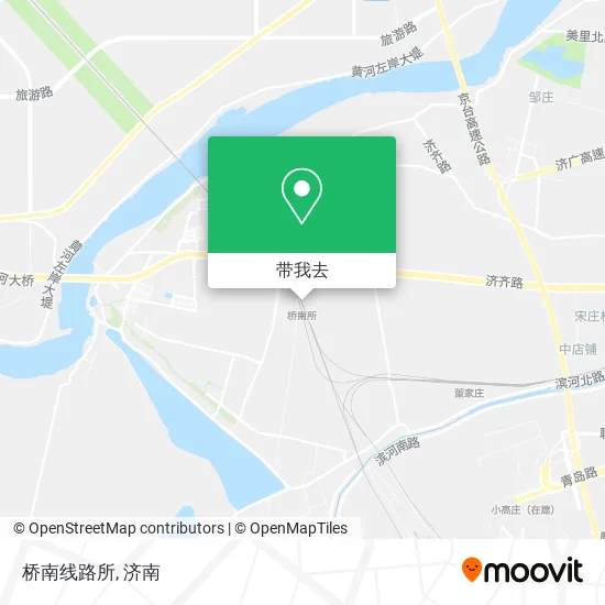 桥南线路所地图