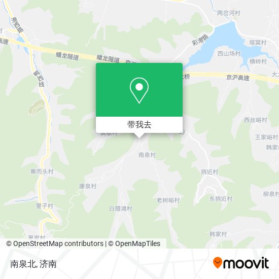南泉北地图