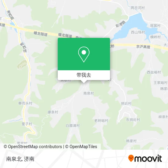 南泉北地图