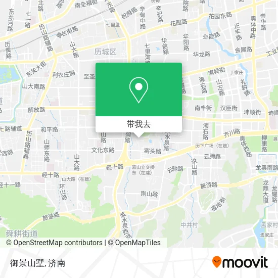 御景山墅地图