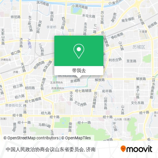 中国人民政治协商会议山东省委员会地图