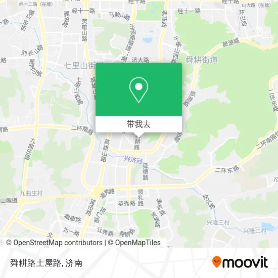 舜耕路土屋路地图