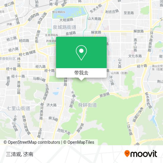 三清观地图