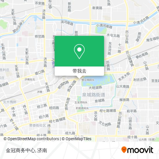 金冠商务中心地图