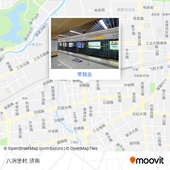八涧堡村地图