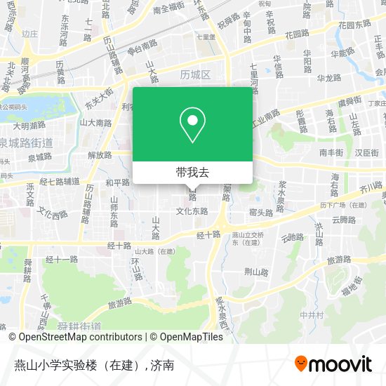 燕山小学实验楼（在建）地图