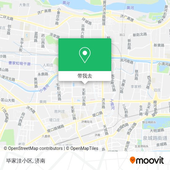 毕家洼小区地图