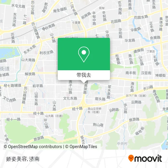娇姿美容地图