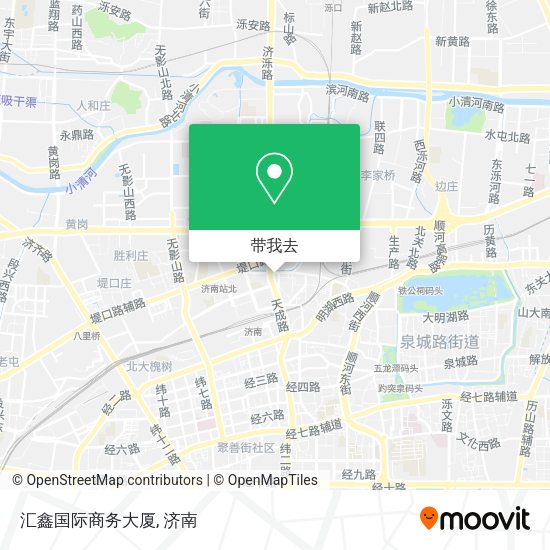 汇鑫国际商务大厦地图
