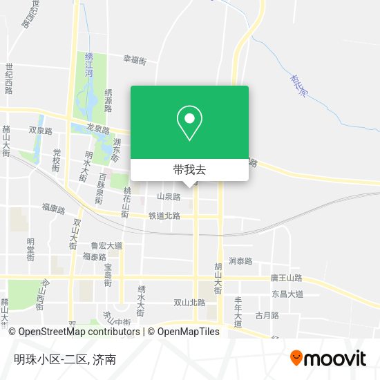 明珠小区-二区地图