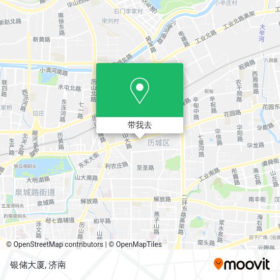 银储大厦地图
