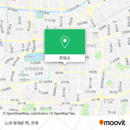 山东省地矿局地图