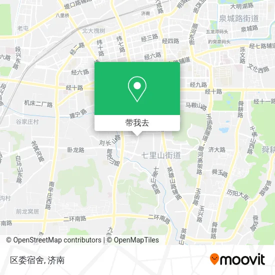 区委宿舍地图