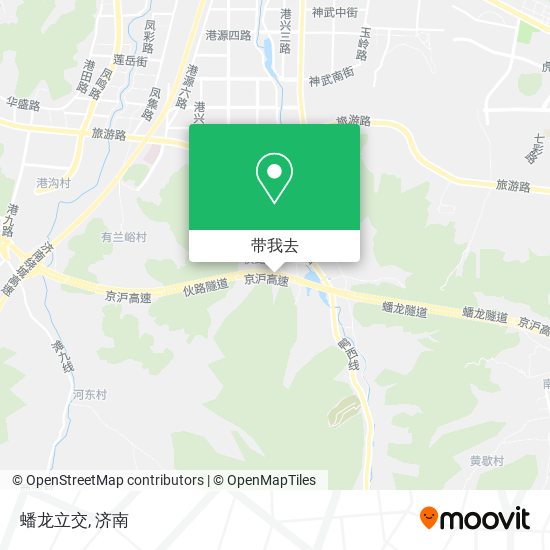 蟠龙立交地图