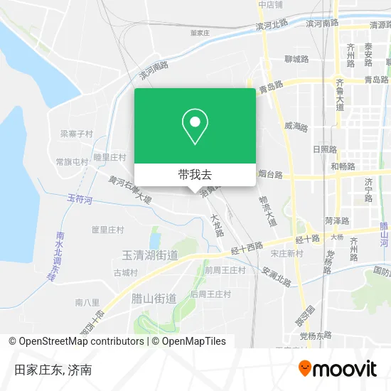 田家庄东地图