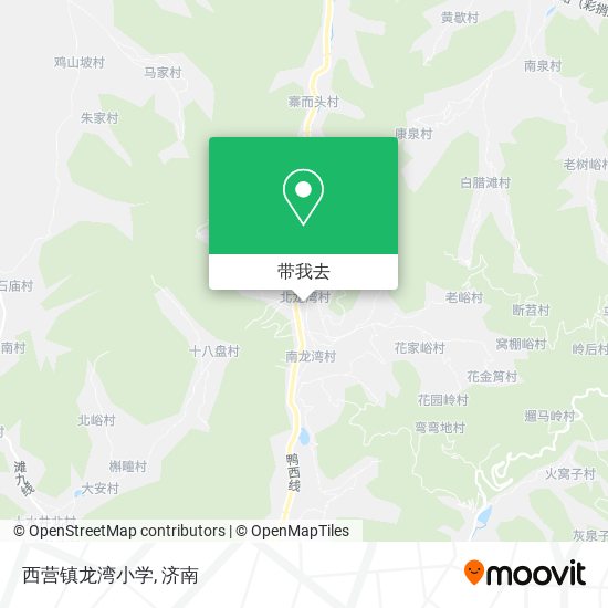 西营镇龙湾小学地图