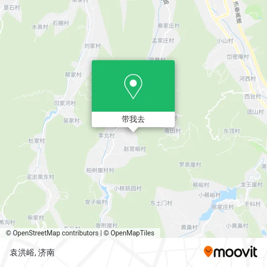 袁洪峪地图