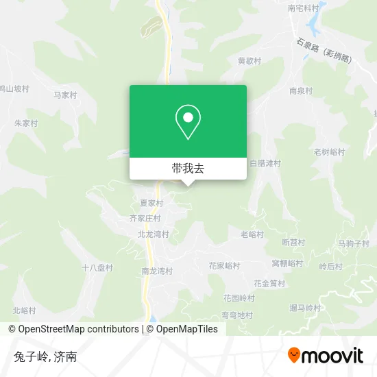 兔子岭地图