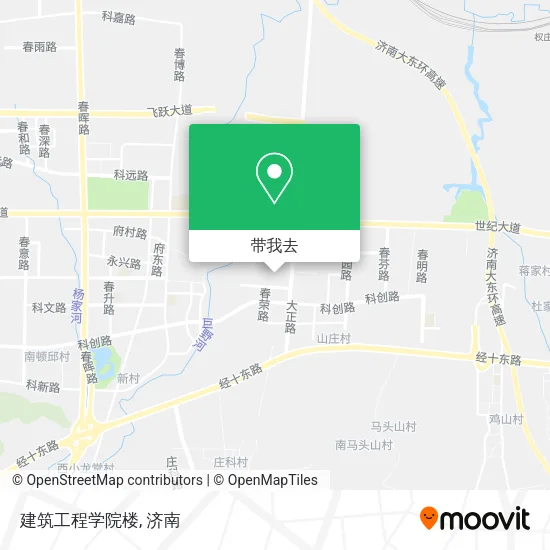 建筑工程学院楼地图