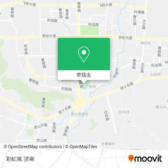 彩虹湖地图