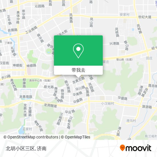 北胡小区三区地图