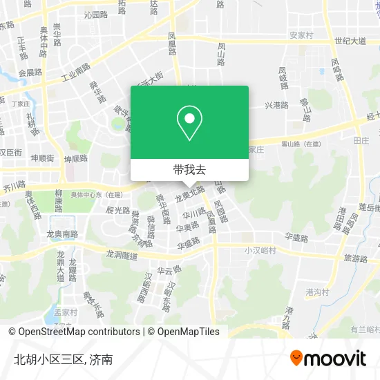 北胡小区三区地图