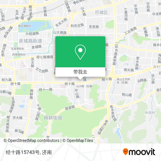 经十路15743号地图