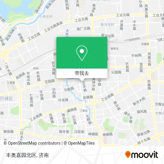 丰奥嘉园北区地图
