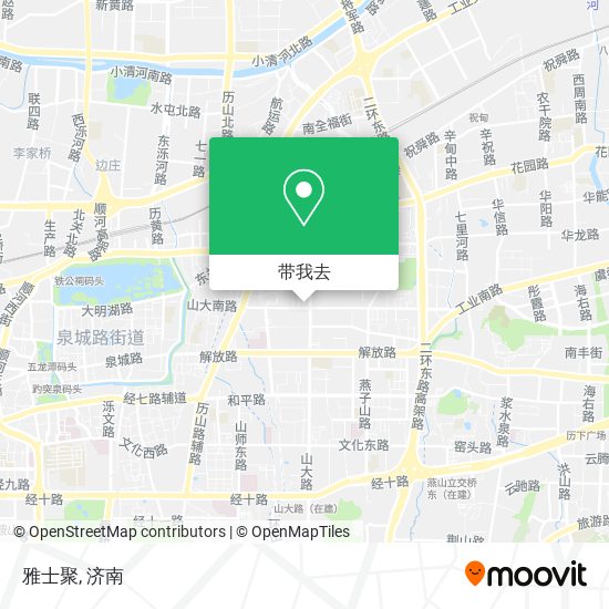 雅士聚地图