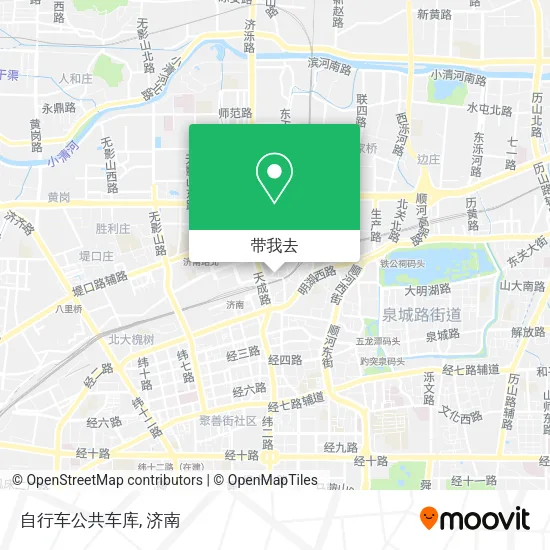 自行车公共车库地图