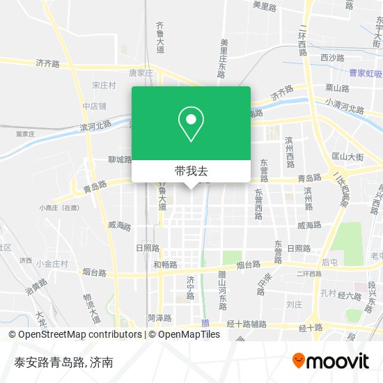 泰安路青岛路地图