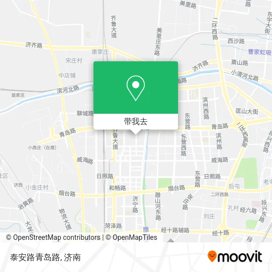 泰安路青岛路地图